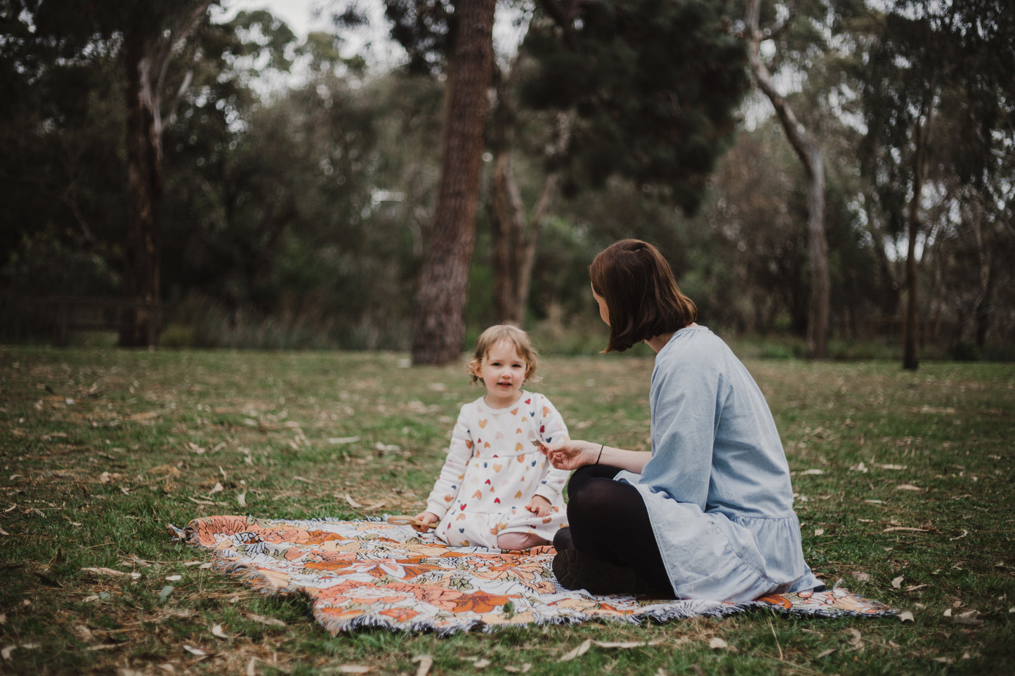Wild Bloom Throw Rug